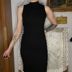H&M mock neck dress